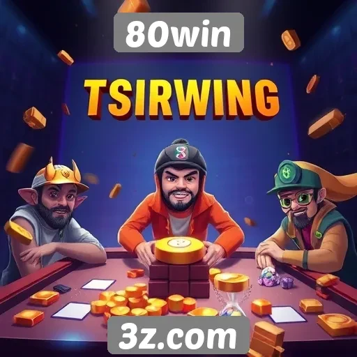 80win promove novos torneios de jogos online
