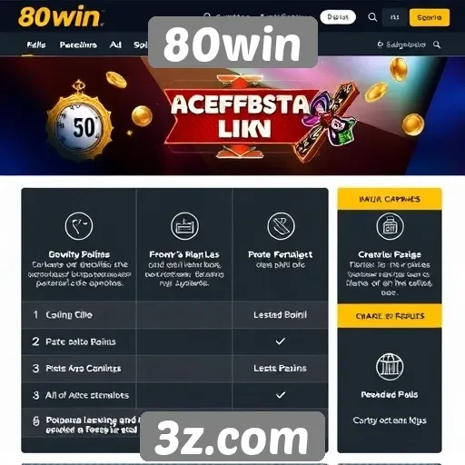 Análise das principais características do site 80win